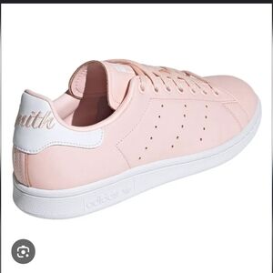 Adidas Women's 38/8 Stan Smith Pink Sneakers